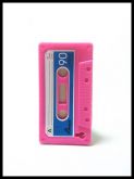 Capa para Iphone 4-Fita K7 Retro-Rosa Escuro
