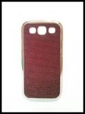Capa para Celular Samsung Galaxy s3-Vermelha C/ Glitter